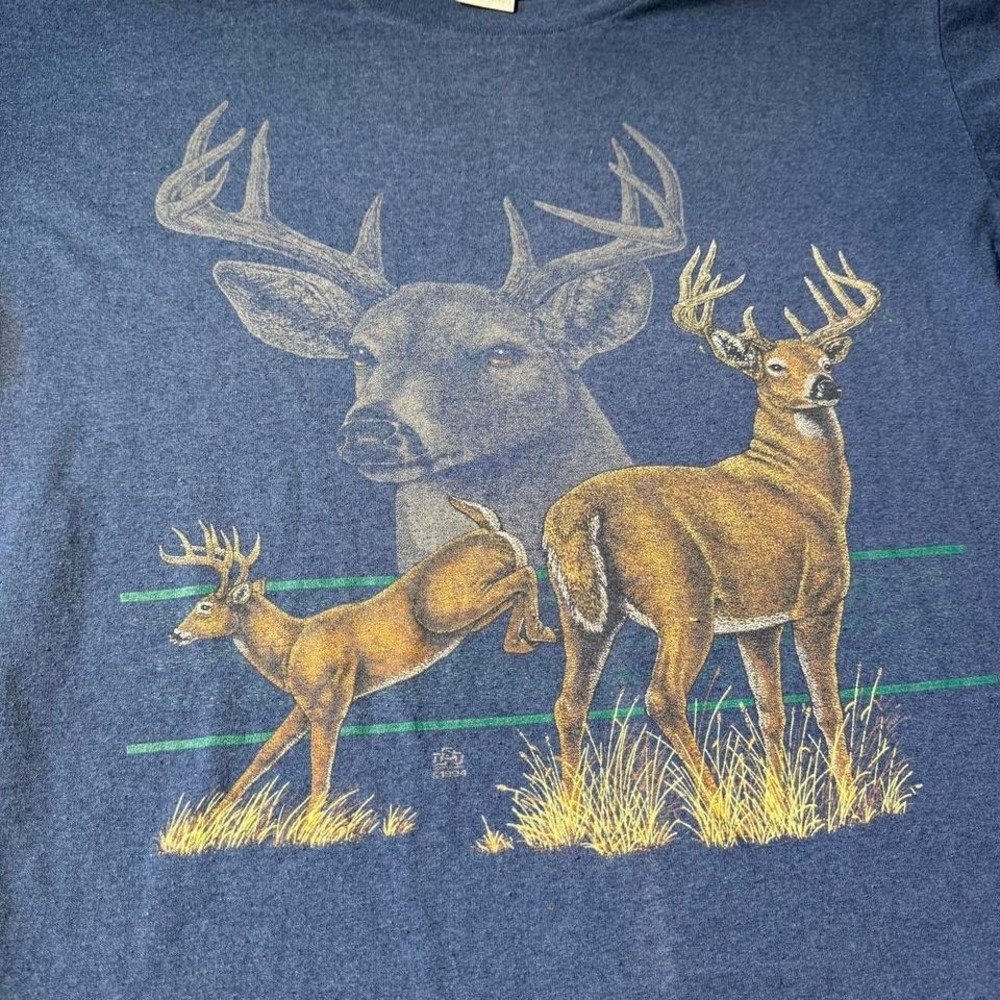 Vintage cotton grove deer shirt - Picture 2 of 6